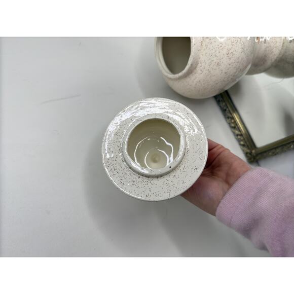 Beautiful Vintage Ginger Jar with Floral Scene depicting Poppy flower, Iris - Picture 6 of 10